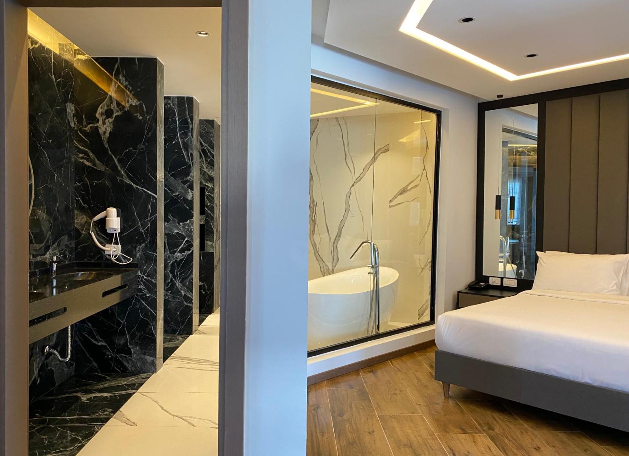 Klajdi Resort & Spa Golem  Bilik gambar A bedroom at the hotel
